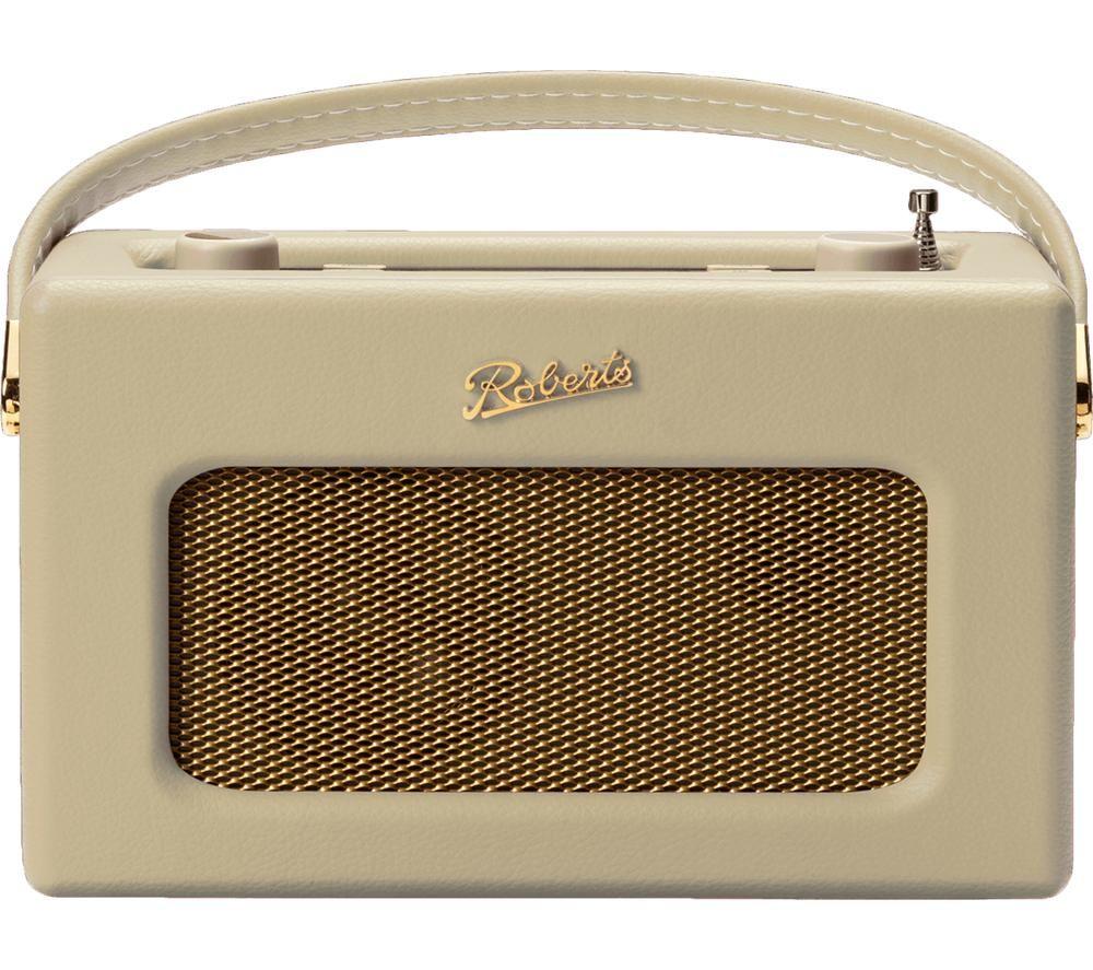 ROBERTS Revival RD70 Portable DAB? Retro Bluetooth Radio - Pastel Cream, Cream