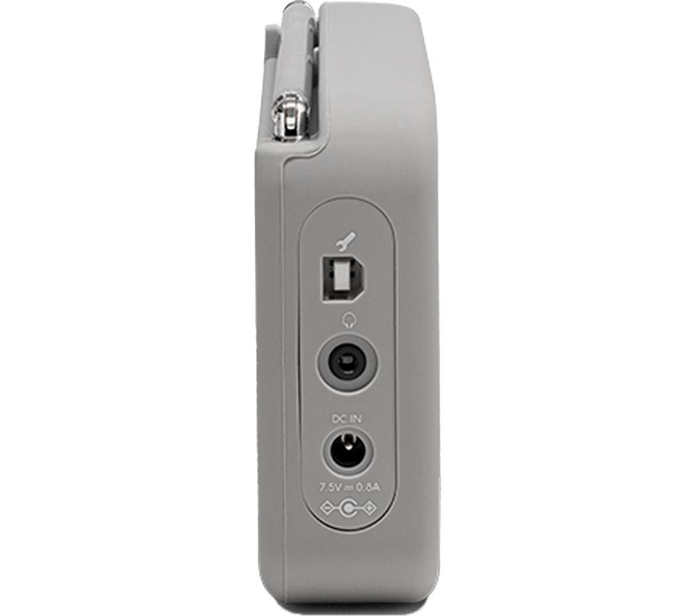 ROBERTS Play 20 Portable DAB+/FM Bluetooth Radio - White image number 4 of 4