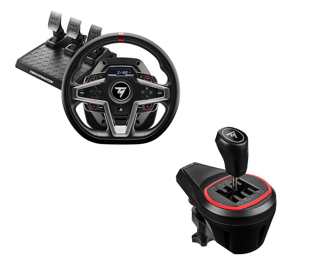Thrustmaster T248 Racing Wheel  Pedals  TH8S Shifter Bundle