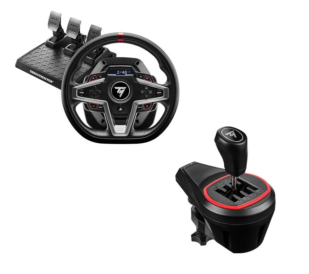 THRUSTMASTER T248 Racing Wheel & Pedals & TH8S Shifter Bundle