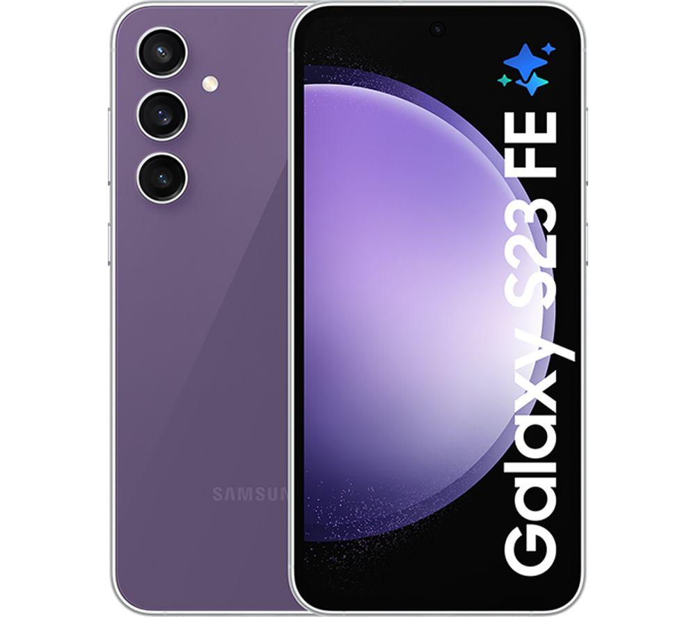 SAMSUNG Galaxy S23 FE 5G - 128 GB, Purple, Purple