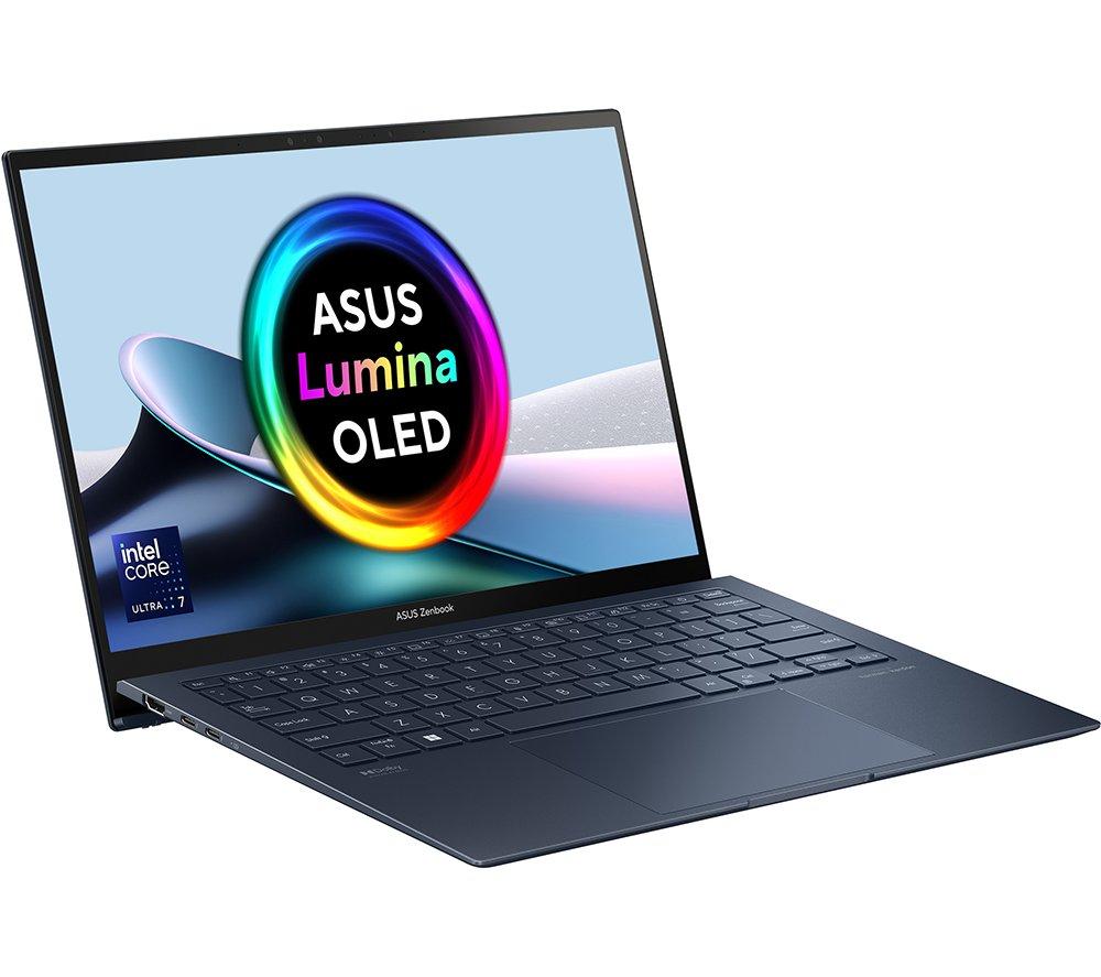 ASUS Zenbook S 13 OLED 13.3" Laptop  Intel®Core Ultra 7, 1 TB SSD, Blue, Blue