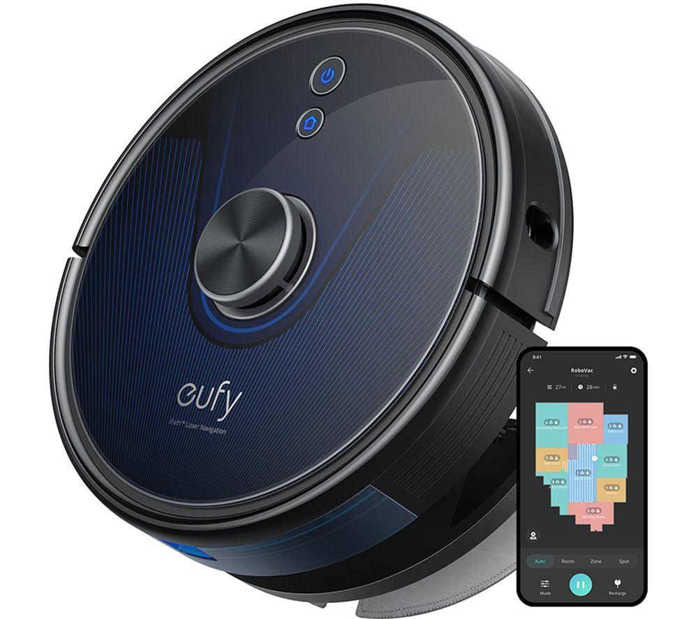 EUFY RoboVac L35 Hybrid Robot Vacuum Cleaner - Black