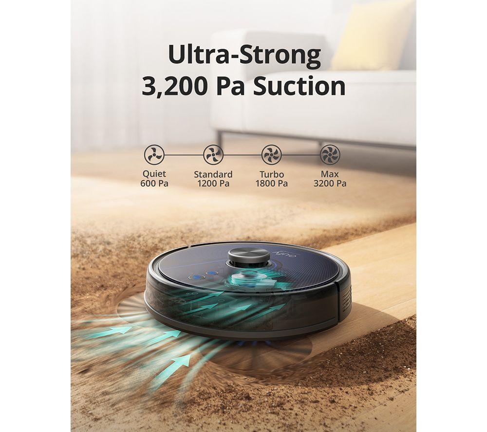 EUFY RoboVac L35 Hybrid Robot Vacuum Cleaner - Black image number 3 of 7