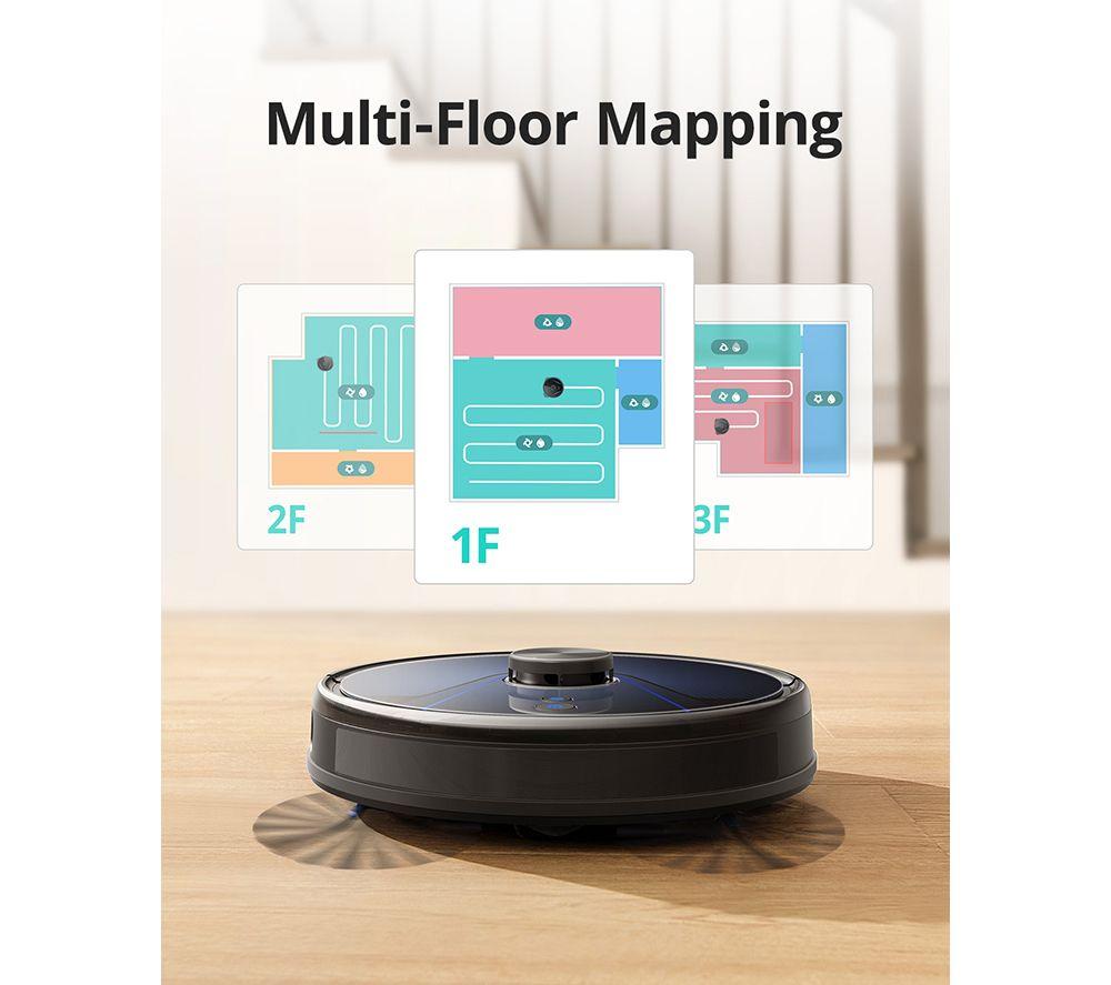 EUFY RoboVac L35 Hybrid Robot Vacuum Cleaner - Black image number 5 of 7