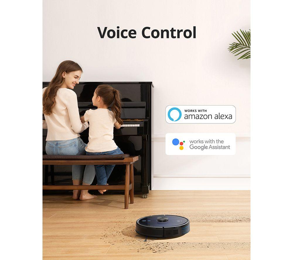EUFY RoboVac L35 Hybrid Robot Vacuum Cleaner - Black image number 6 of 7