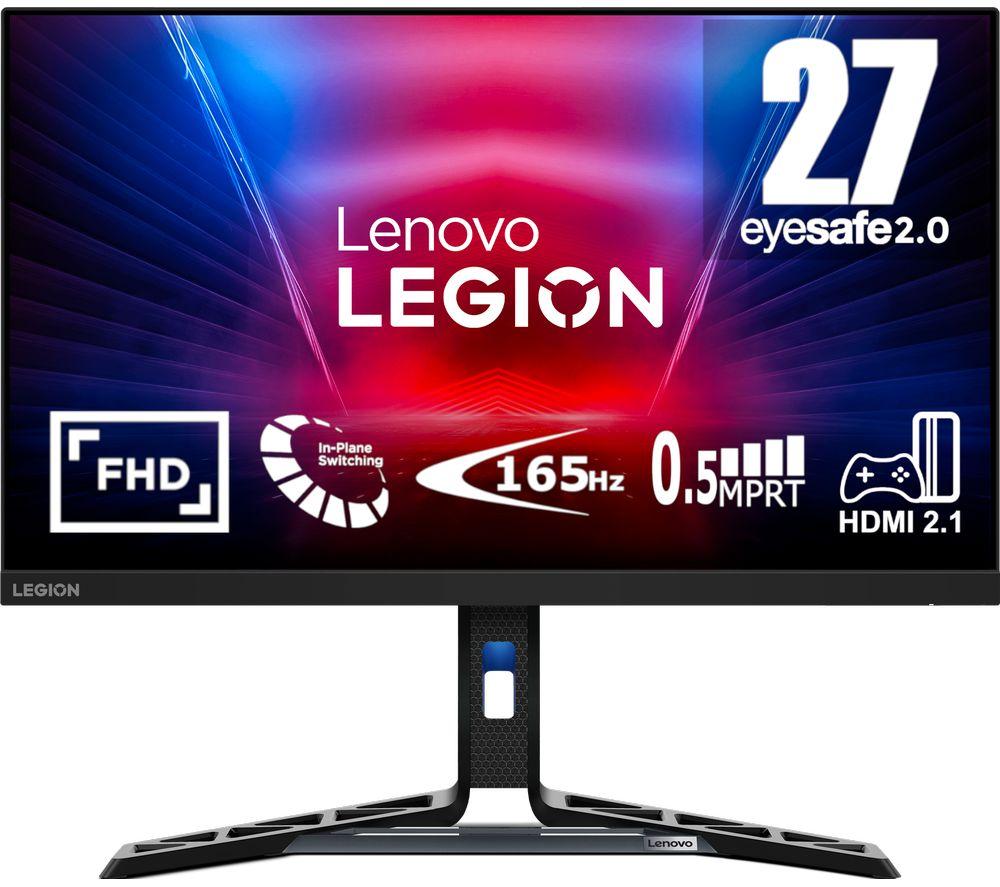 LENOVO Legion R27i-30 Full HD 27 IPS Gaming Monitor - Black, Black