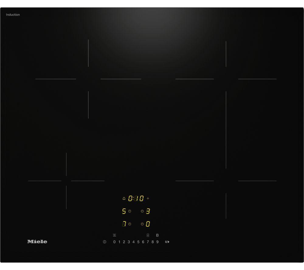 MIELE KM7361FL 62 cm Electric Induction Smart Hob - Black, Black