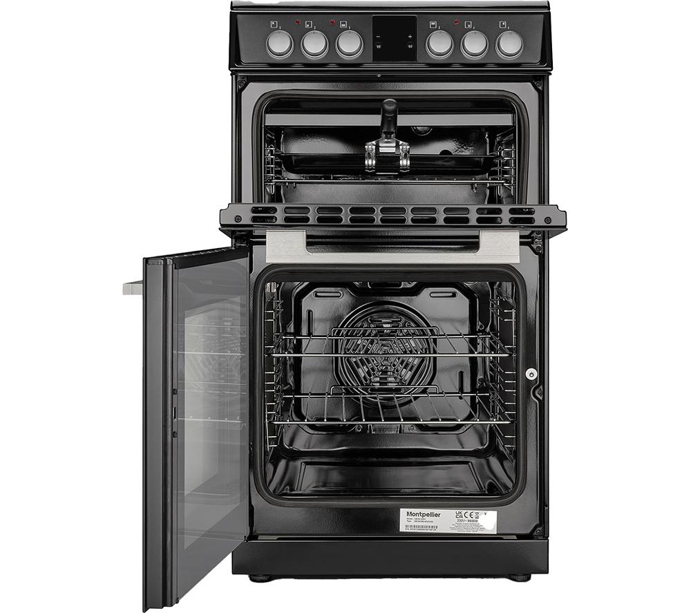 MONTPELLIER MDOC50FK 50 cm Electric Ceramic Cooker - Black image number 2 of 5