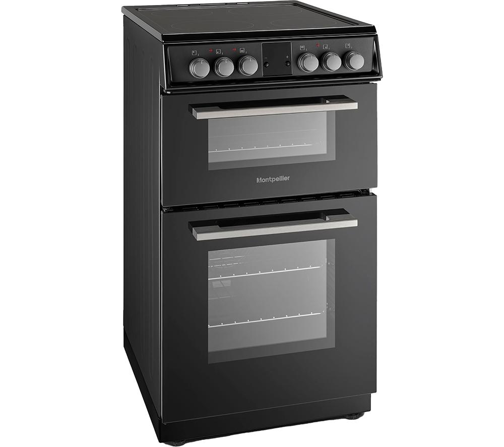MONTPELLIER MDOC50FK 50 cm Electric Ceramic Cooker - Black image number 3 of 5