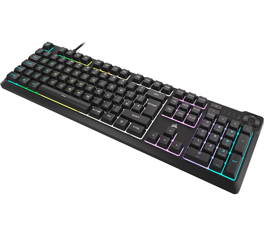 CORSAIR K55 CORE RGB Gaming Keyboard - Black image number 4 of 9