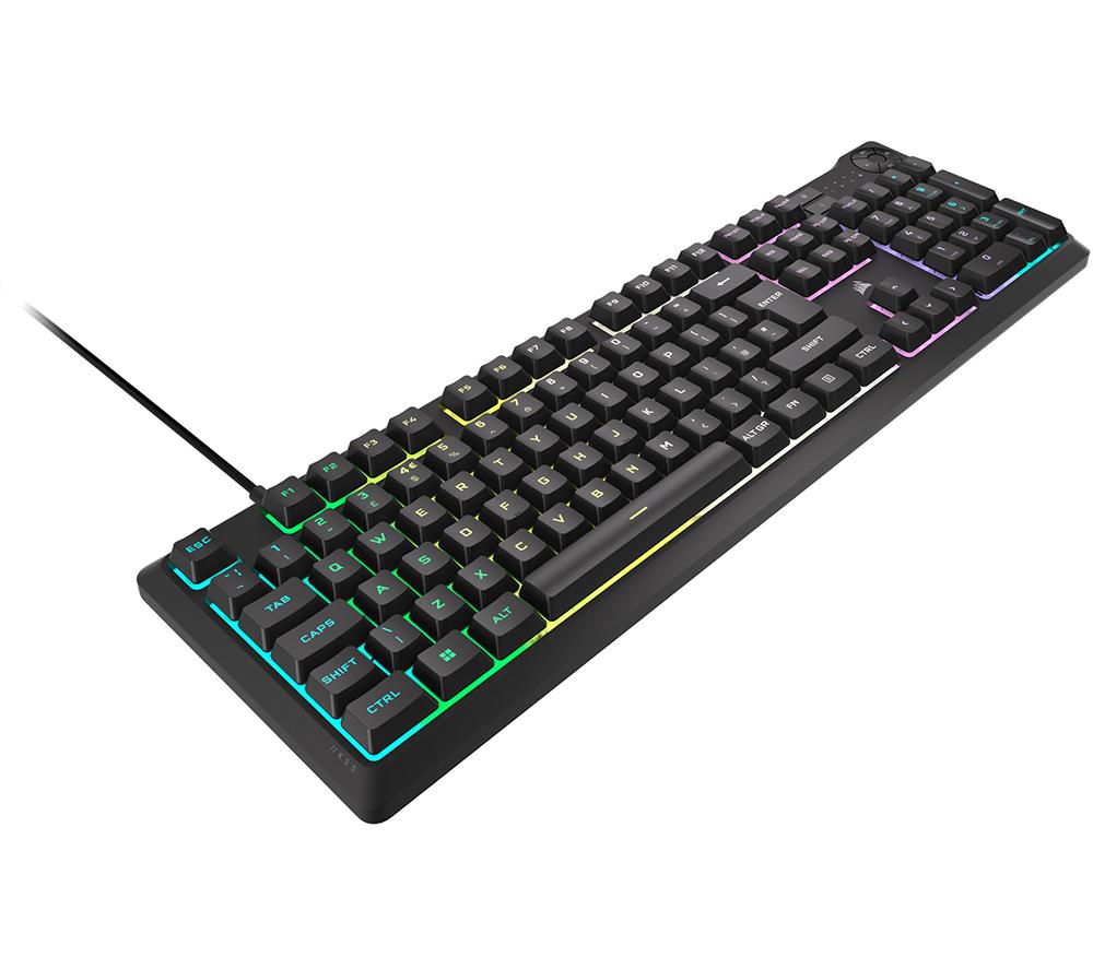 CORSAIR K55 CORE RGB Gaming Keyboard - Black image number 6 of 9