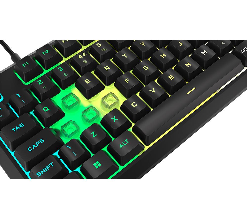 CORSAIR K55 CORE RGB Gaming Keyboard - Black image number 9 of 9