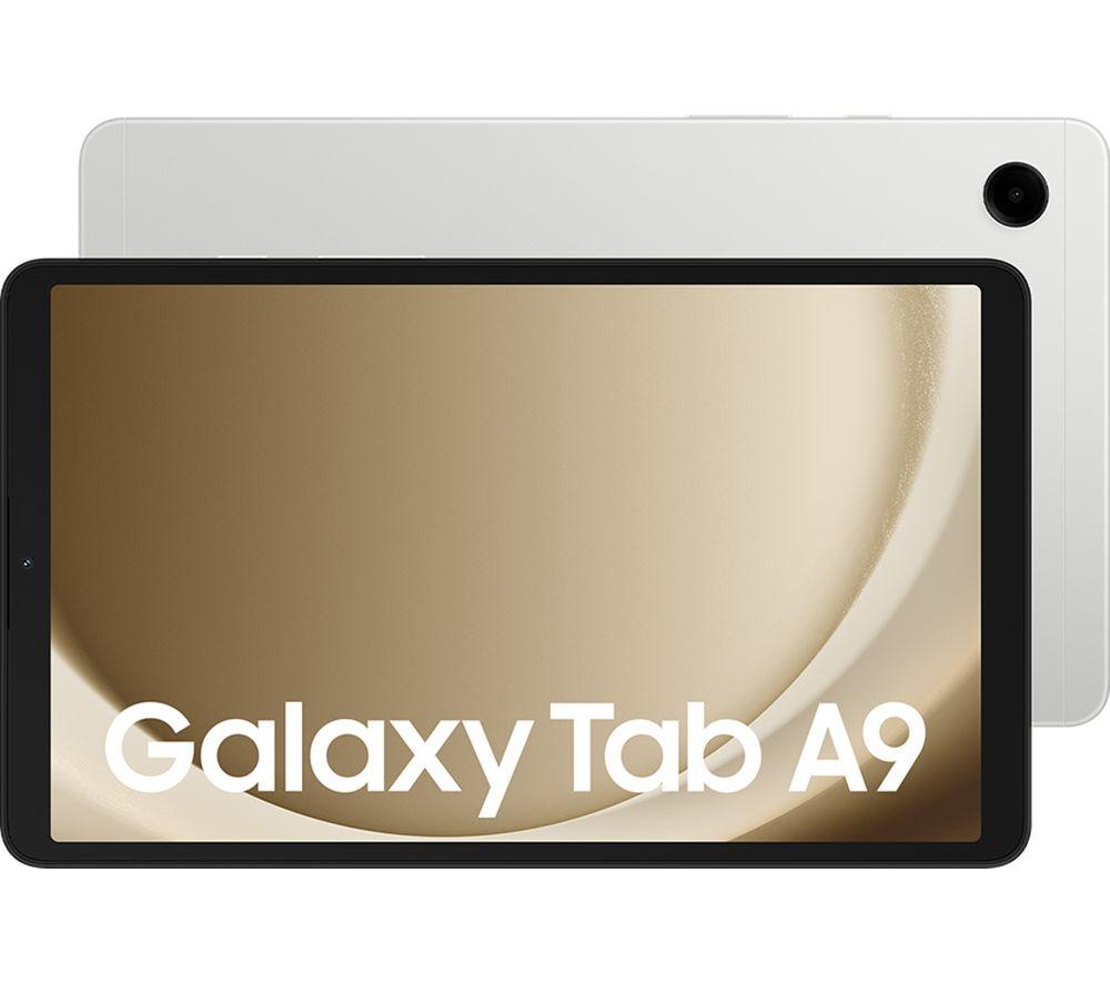 SAMSUNG Galaxy Tab A9 8.7 Tablet - 64 GB, Silver, Silver/Grey