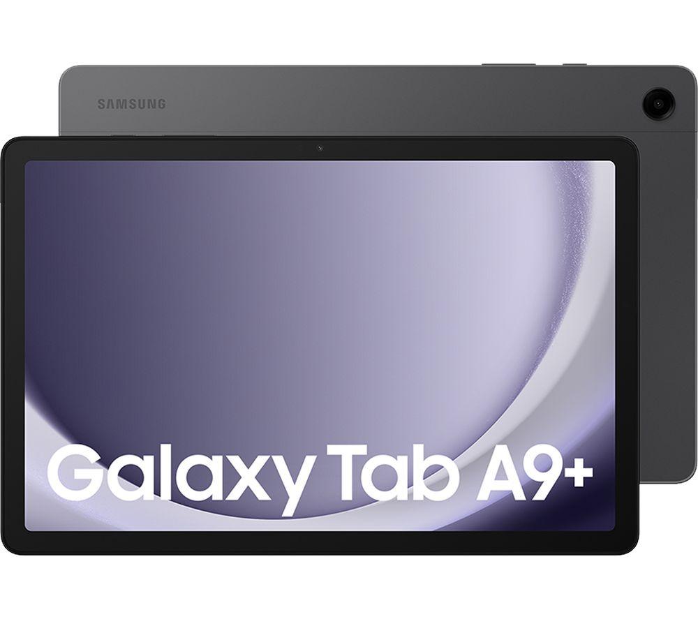 SAMSUNG Galaxy Tab A9 11 Tablet - 64 GB, Graphite, Silver/Grey
