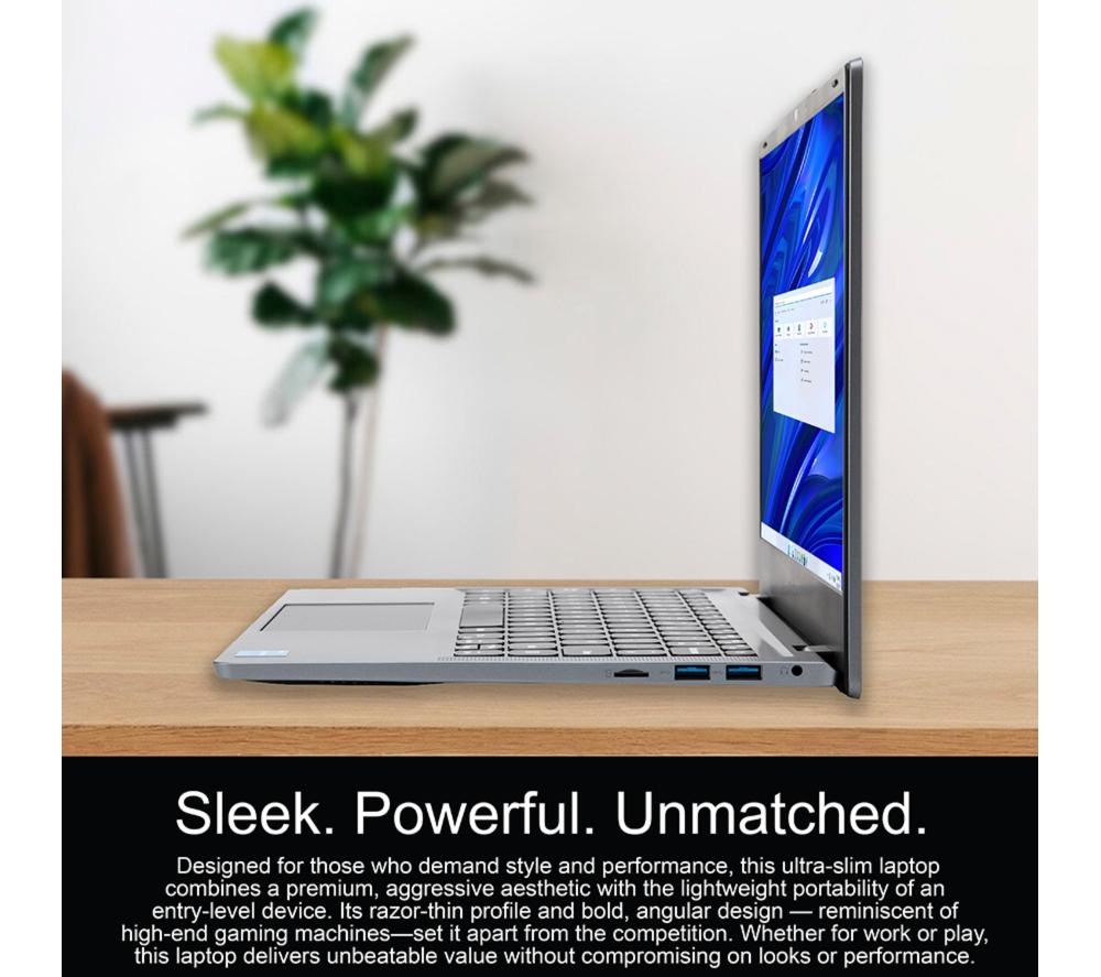 ENTITY Book 14 14" Laptop - Intel® Celeron®, 128 GB eMMC, Grey