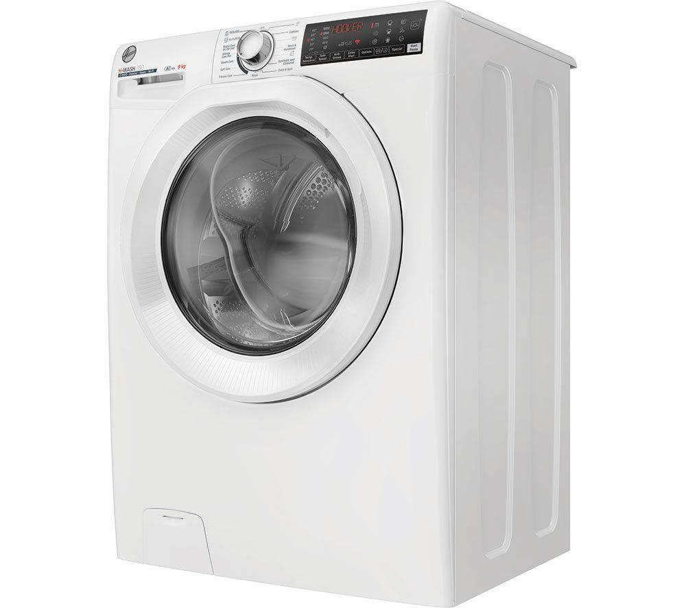 HOOVER H-Wash 350 H3WPS696TAM6-80 WiFi-enabled 9 kg 1600rpm Washing Machine - White image number 16 of 18