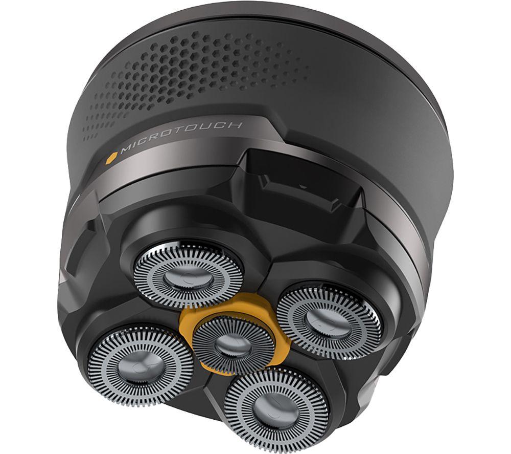 JML A002151 Microtouch Titanium Wet & Dry Rotary Head Shaver Black