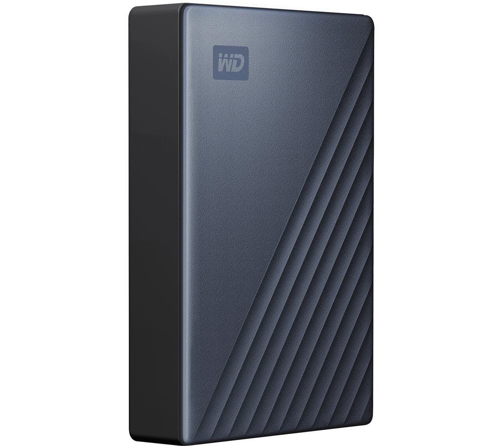 WD My Passport Ultra Portable Hard Drive - 4 TB, Blue image number 2 of 5