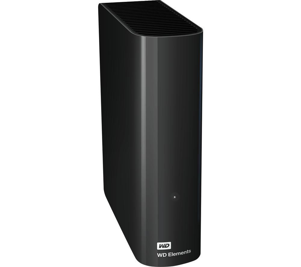 WD Elements External Hard Drive - 16 TB, Black image number 3 of 6