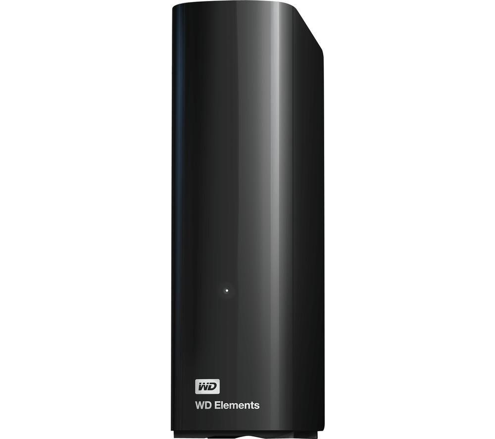 WD Elements External Hard Drive - 16 TB, Black image number 4 of 6