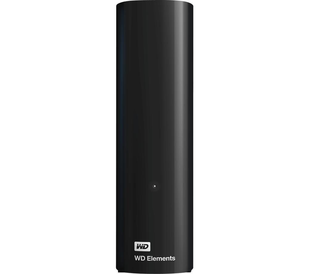 WD Elements External Hard Drive - 18 TB, Black image number 2 of 5