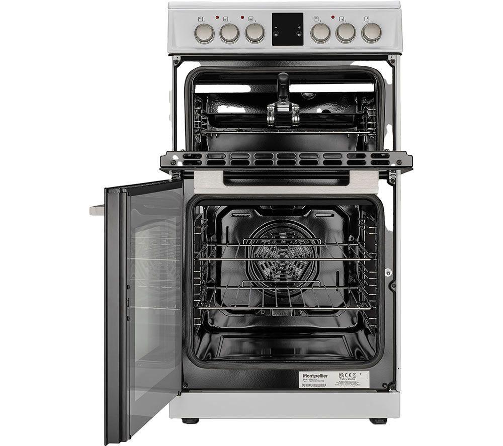 MONTPELLIER MDOC50FW 50 cm Electric Ceramic Cooker - White image number 2 of 5