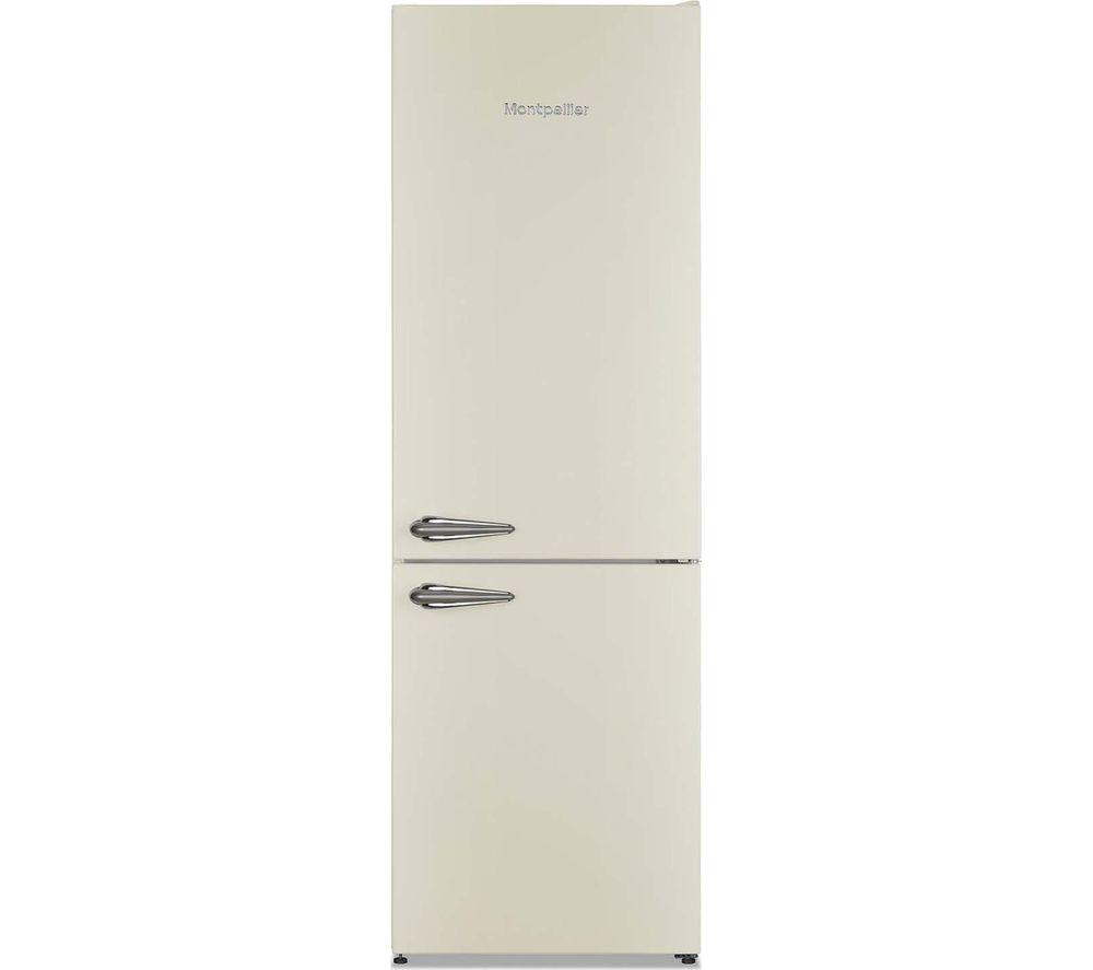 MONTPELLIER Retro MAB386EC 60/40 Fridge Freezer - Cream, Cream