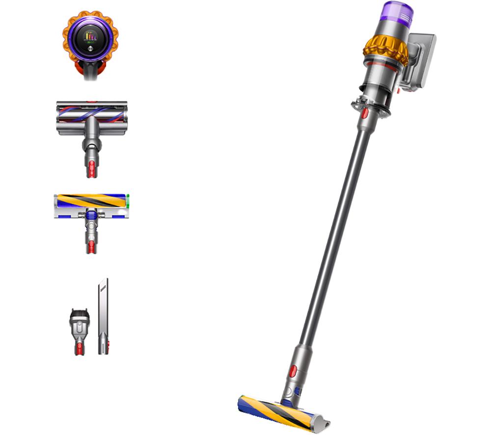 DYSON V15 Detect Absolute Cordless Vacuum Cleaner - Yellow & Nickel