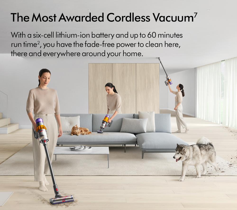 Buy DYSON V15 Detect Absolute Cordless Vacuum Cleaner Yellow