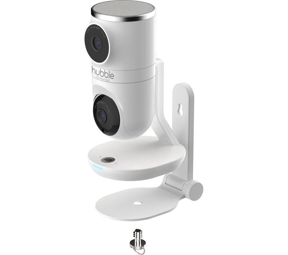 HUBBLE Nursery Pal Dual Vision 5" Smart Baby Monitor - White image number 2 of 4