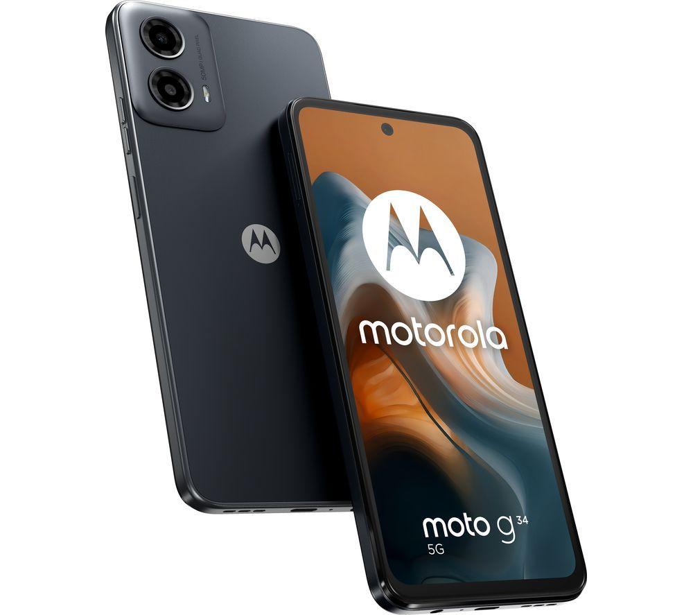 MOTOROLA Moto G34 5G - 128 GB, Charcoal Black - image 4