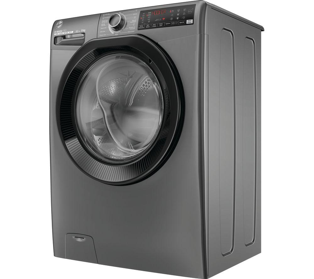 HOOVER H-Wash 350 H3WPS696TMBR6-80 WiFi-enabled 9 kg 1600rpm Washing Machine - Graphite image number 4 of 10