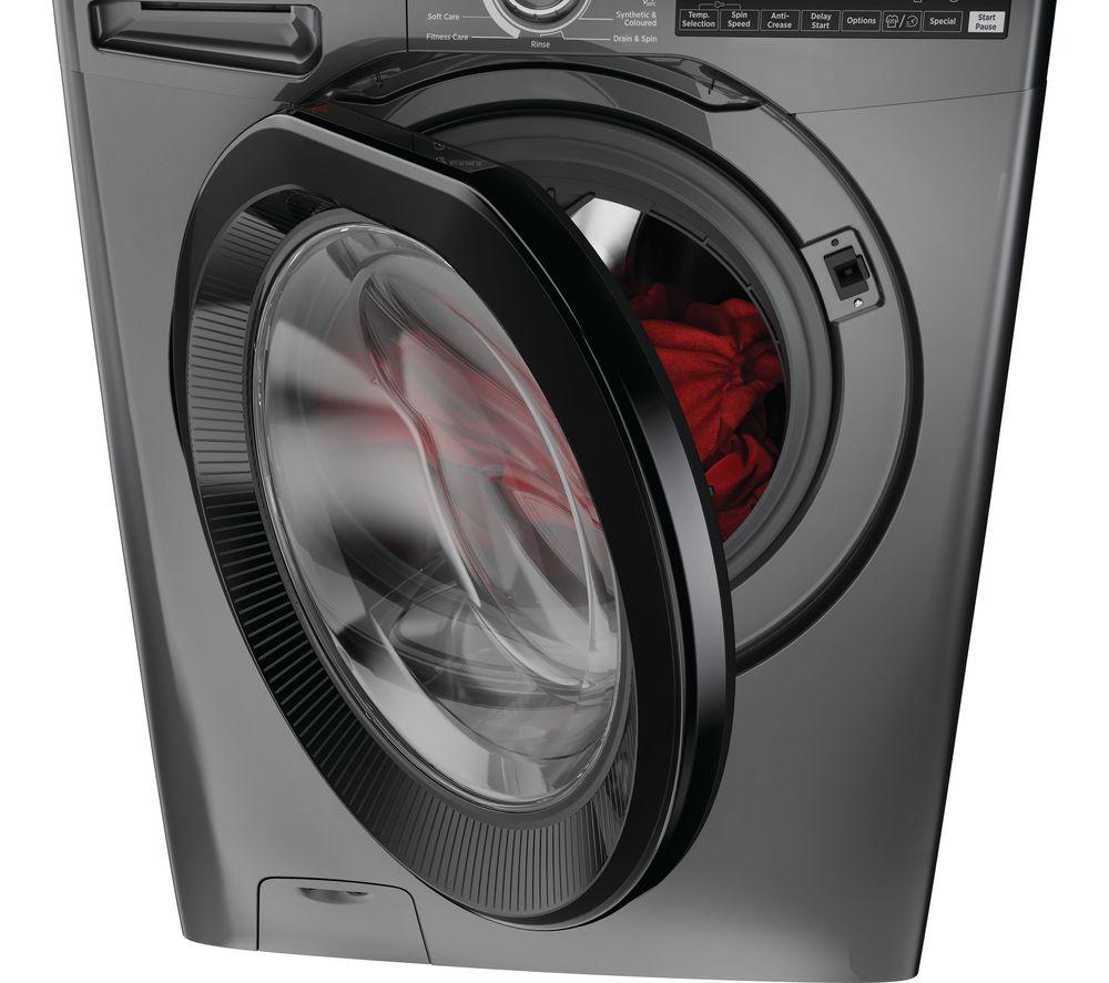 HOOVER H-Wash 350 H3WPS696TMBR6-80 WiFi-enabled 9 kg 1600rpm Washing Machine - Graphite image number 7 of 10