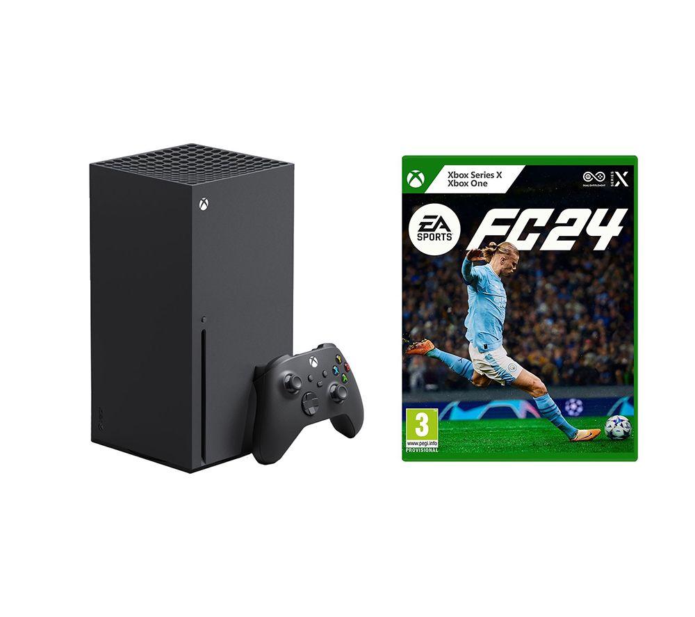 Microsoft Xbox Series X & EA Sports FC 24 Bundle, Black
