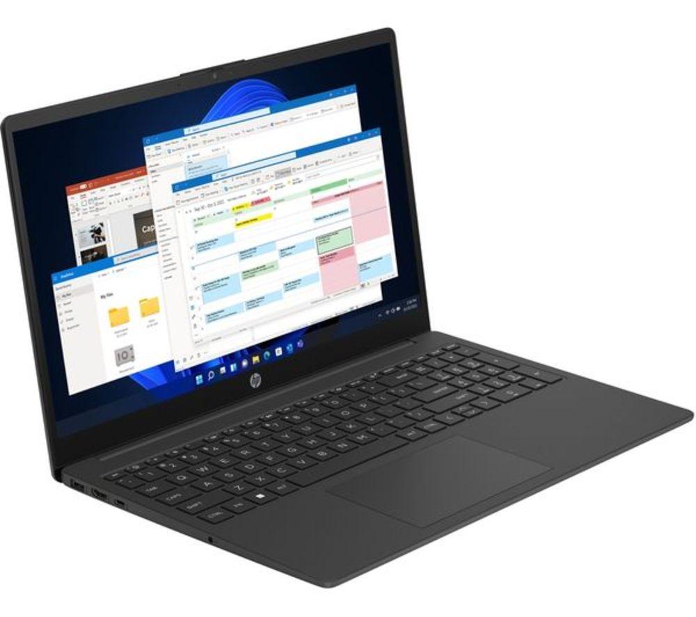 HP 15-fc0514sa 15.6" Refurbished Laptop - AMD Ryzen™ 5, 256 GB, Black (Excellent Condition), Black