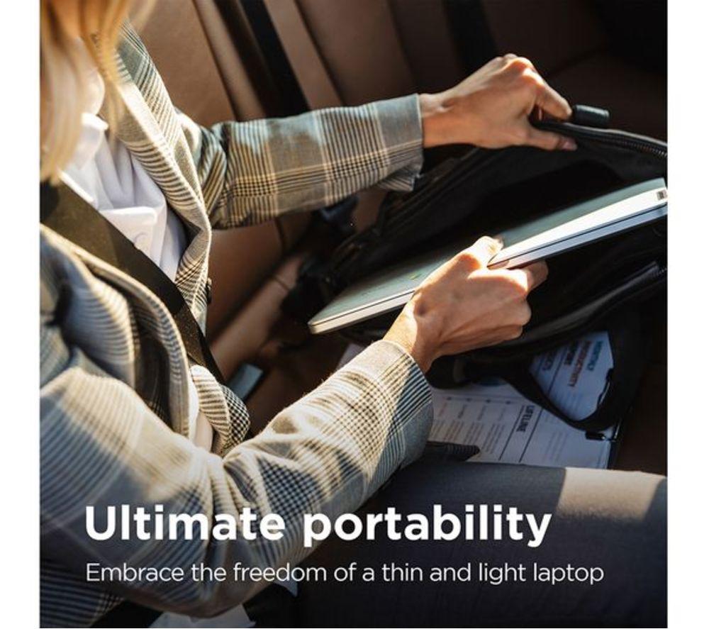 LENOVO IdeaPad Slim 3i 14" Refurbished Chromebook Plus - Intel&reg; Core&trade; i3, 256 GB eMMC, Grey (Very Good Condition) image number 2 of 8