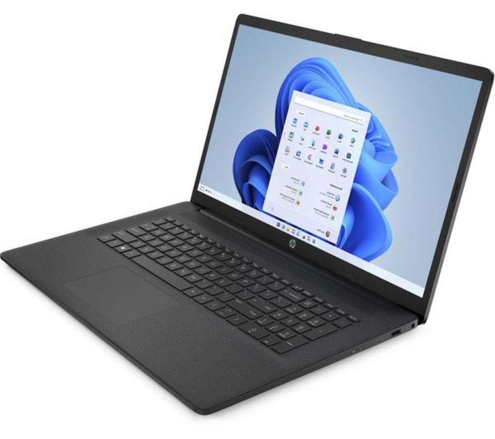 HP 17-cn0534sa 17.3" Refurbished Laptop - Intel&reg; Pentium&reg;, 128 GB SSD, Black (Very Good Condition) image number 3 of 13