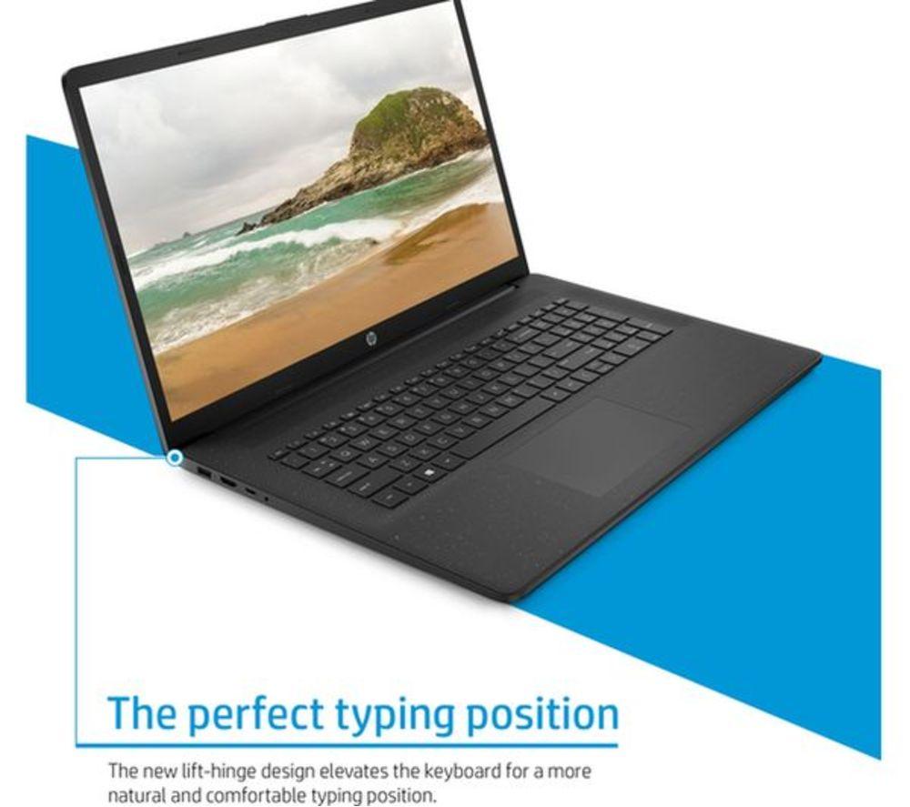 HP 17-cn0534sa 17.3" Refurbished Laptop - Intel&reg; Pentium&reg;, 128 GB SSD, Black (Very Good Condition) image number 11 of 13