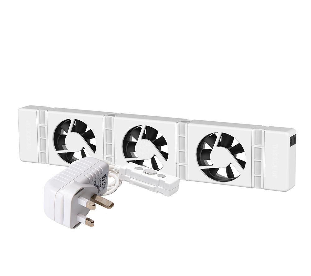 SPEEDCOMFORT Monoset Smart Radiator Fan - White image number 3 of 23