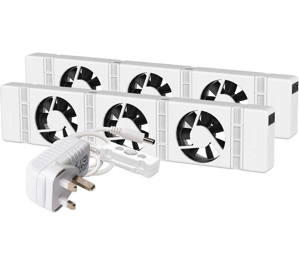 SPEEDCOMFORT Duoset Smart Radiator Fan - White image number 9 of 23