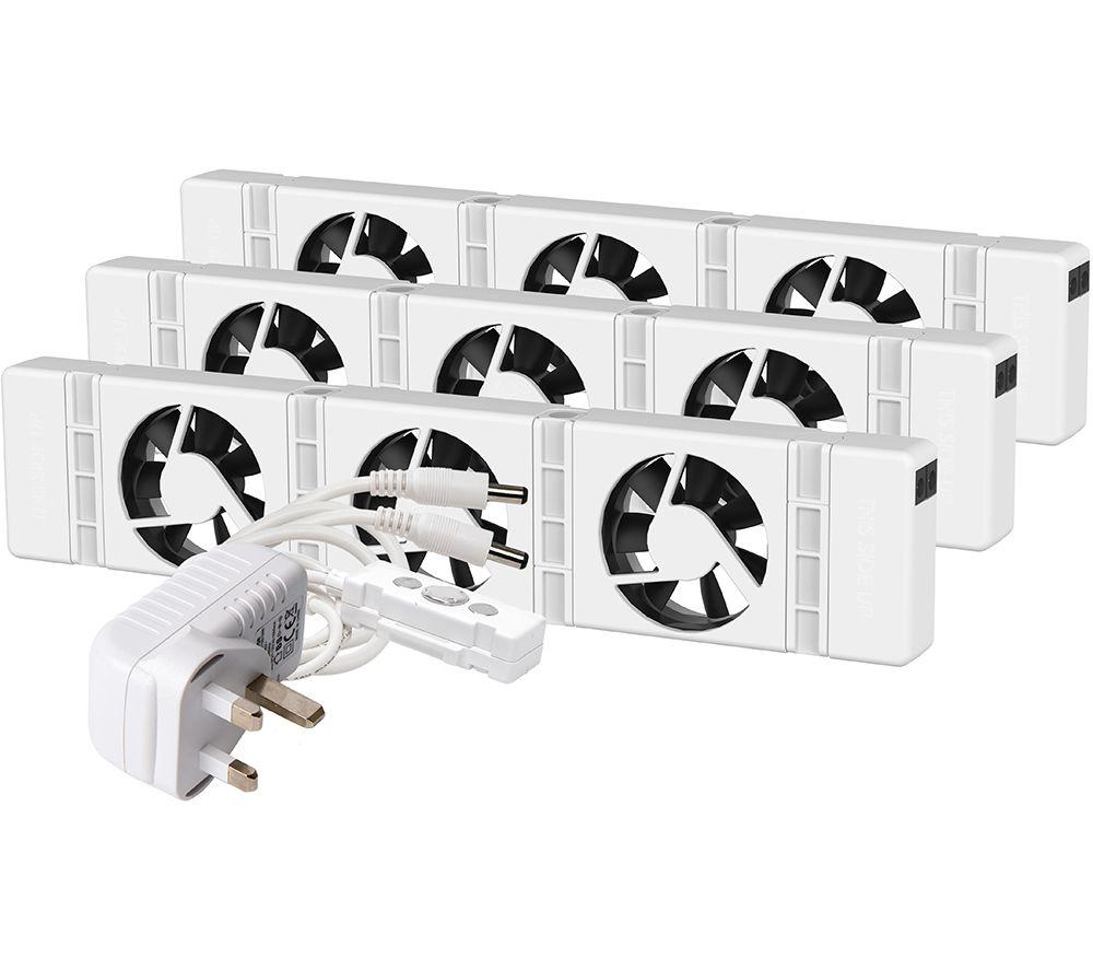 SPEEDCOMFORT Trioset Smart Radiator Fan - White image number 5 of 20