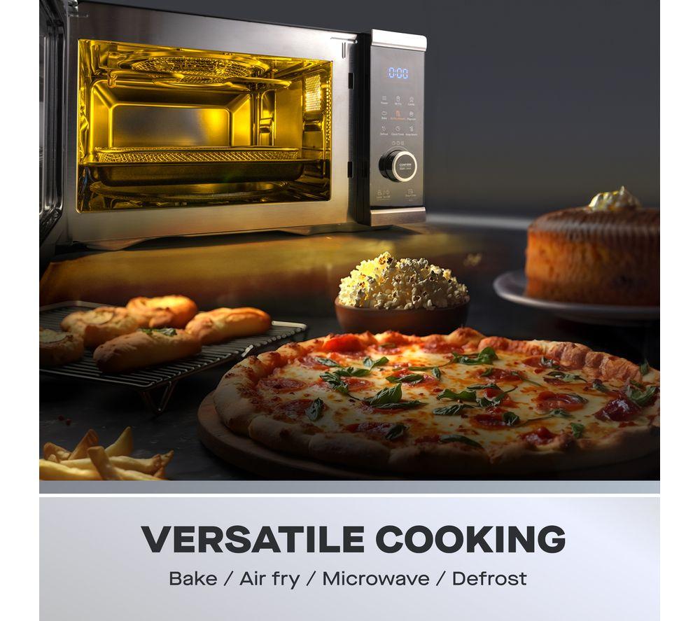 DAEWOO SDA2618GE 5-in-1 Air Fryer Combination Microwave - Silver & Black image number 4 of 8