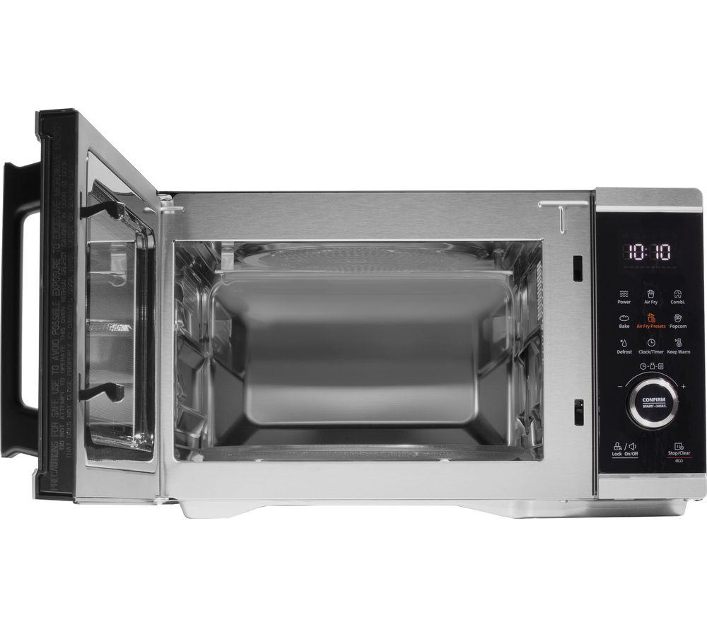 DAEWOO SDA2618GE 5-in-1 Air Fryer Combination Microwave - Silver & Black image number 8 of 8