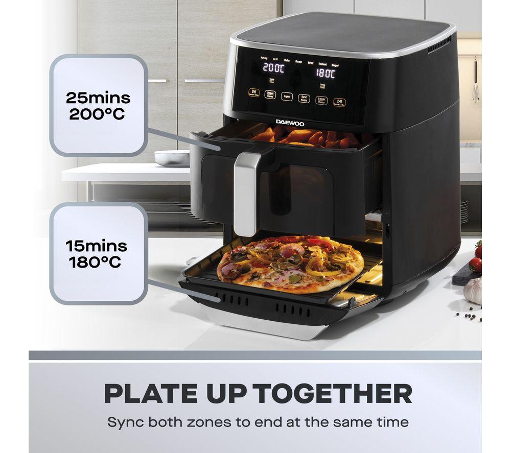 DAEWOO Actuate SDA2622GE Air Fryer - Black image number 3 of 6