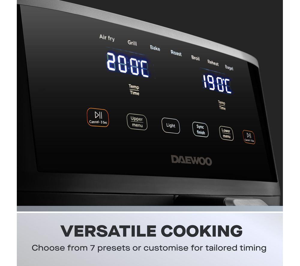 DAEWOO Actuate SDA2622GE Air Fryer - Black image number 5 of 6