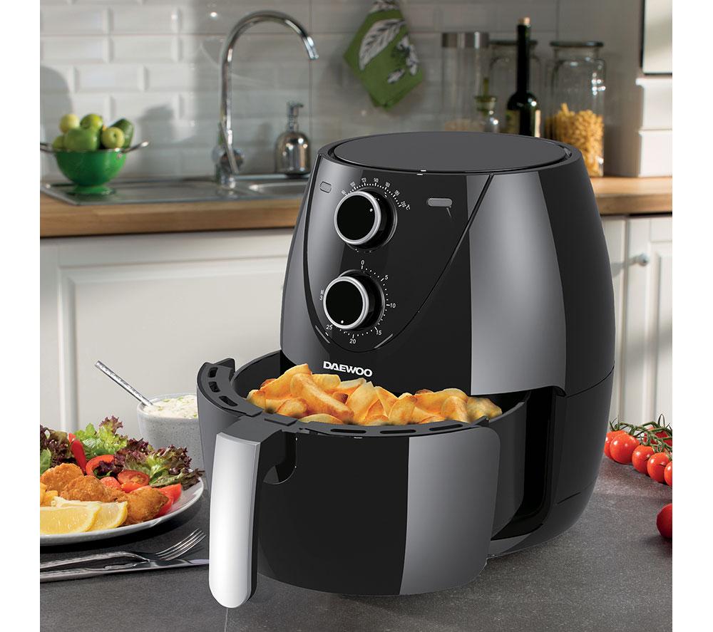 DAEWOO SDA2636GE Air Fryer - Black image number 3 of 5