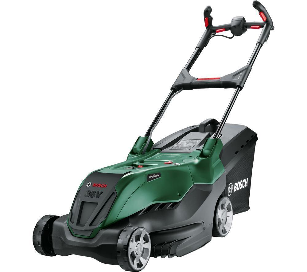 BOSCH AdvancedRotak 36V-40-650 Cordless Rotary Lawn Mower - Green & Black