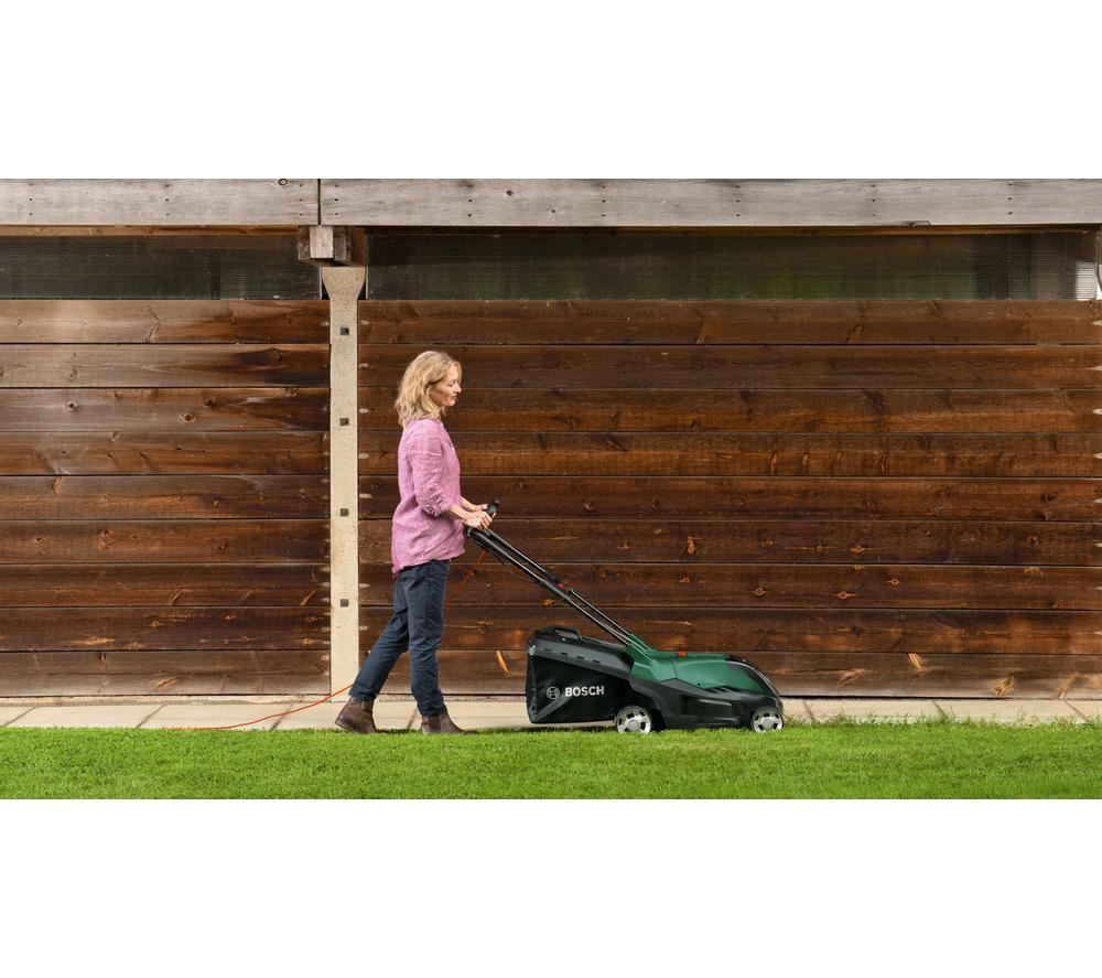 BOSCH AdvancedRotak 40-650 Corded Rotary Lawn Mower - Green & Black image number 6 of 15