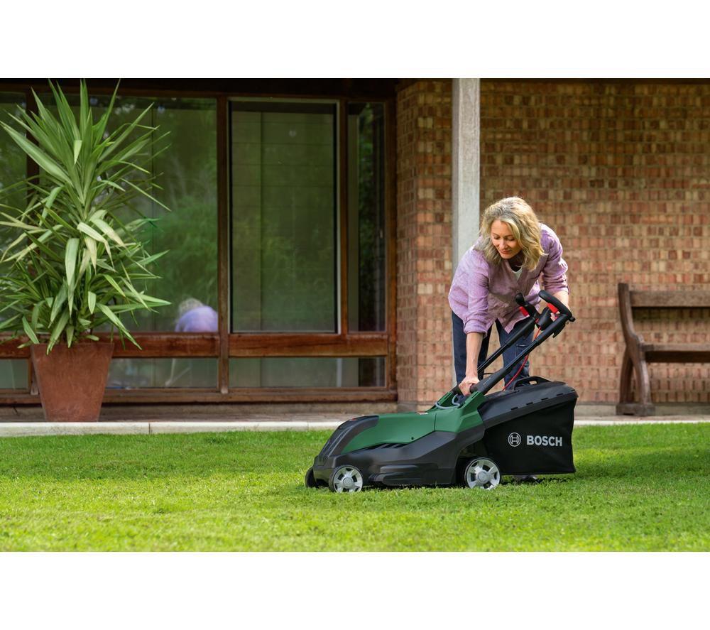 Electric Lawn Mower Bosch Advanced Rotak 650 Buy BOSCH